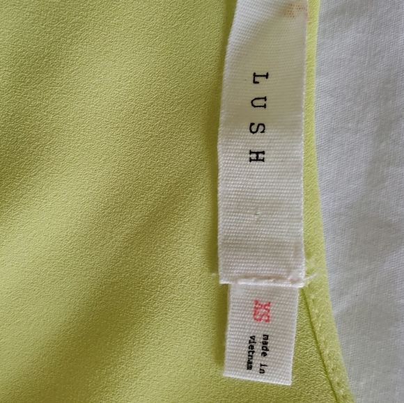 Lush Mini Wrap camisole blouse top with Spaghetti straps - Picture 8 of 8